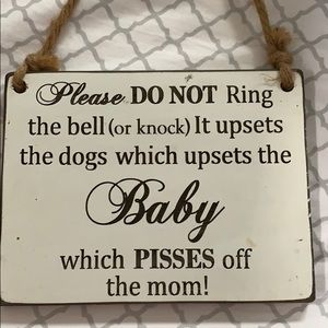 Cute baby sign
